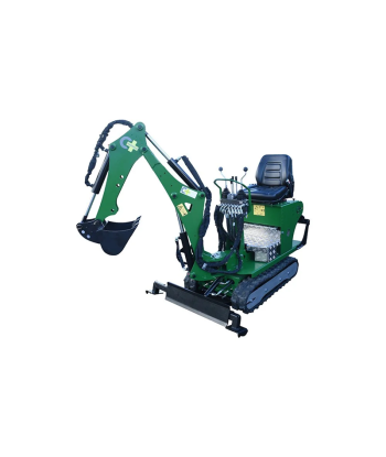Mini dumper con orugas de goma